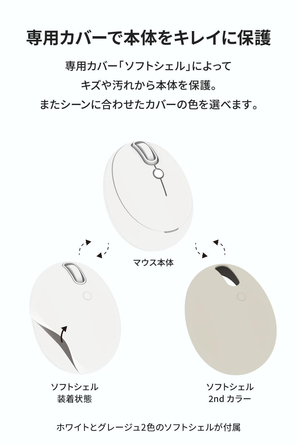 ★週末セール★エレコム エッグマウス M-31【新品未使用・MSX日本版】 EGG MOUSE Bluetooth(R) 静音マウス[4ボタン］ | エレコムダイレクト