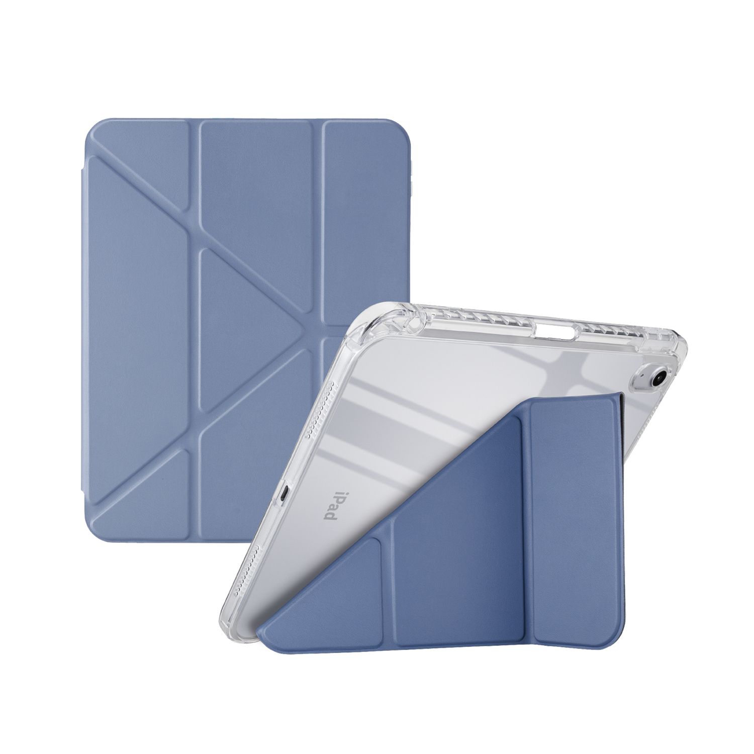 iPad(A16/第10世代) ORIGAMIXケース 背面クリア スリープ対応