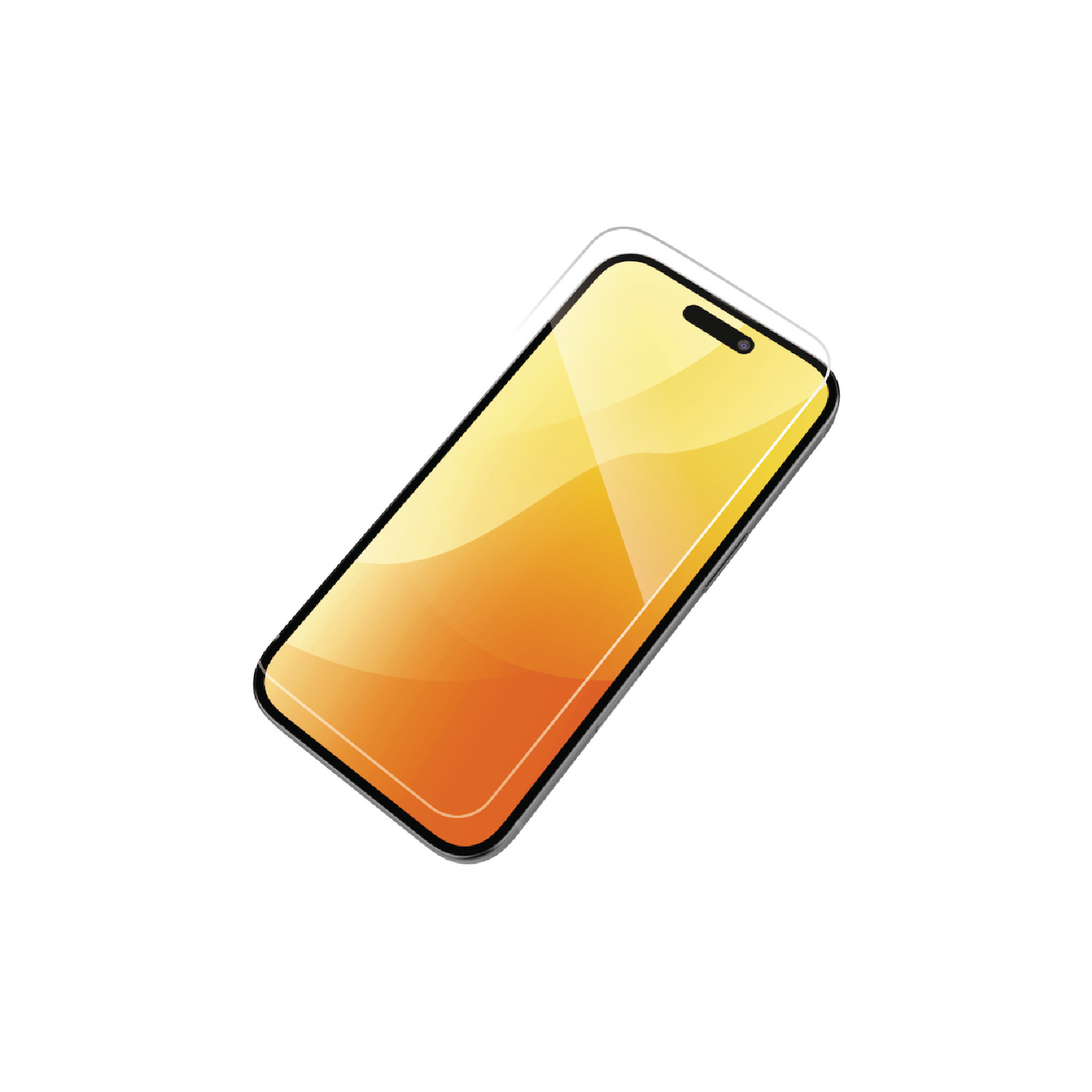 iPhone 16/15 ガラスフィルム 高透明 2枚入り | エレコムダイレクト