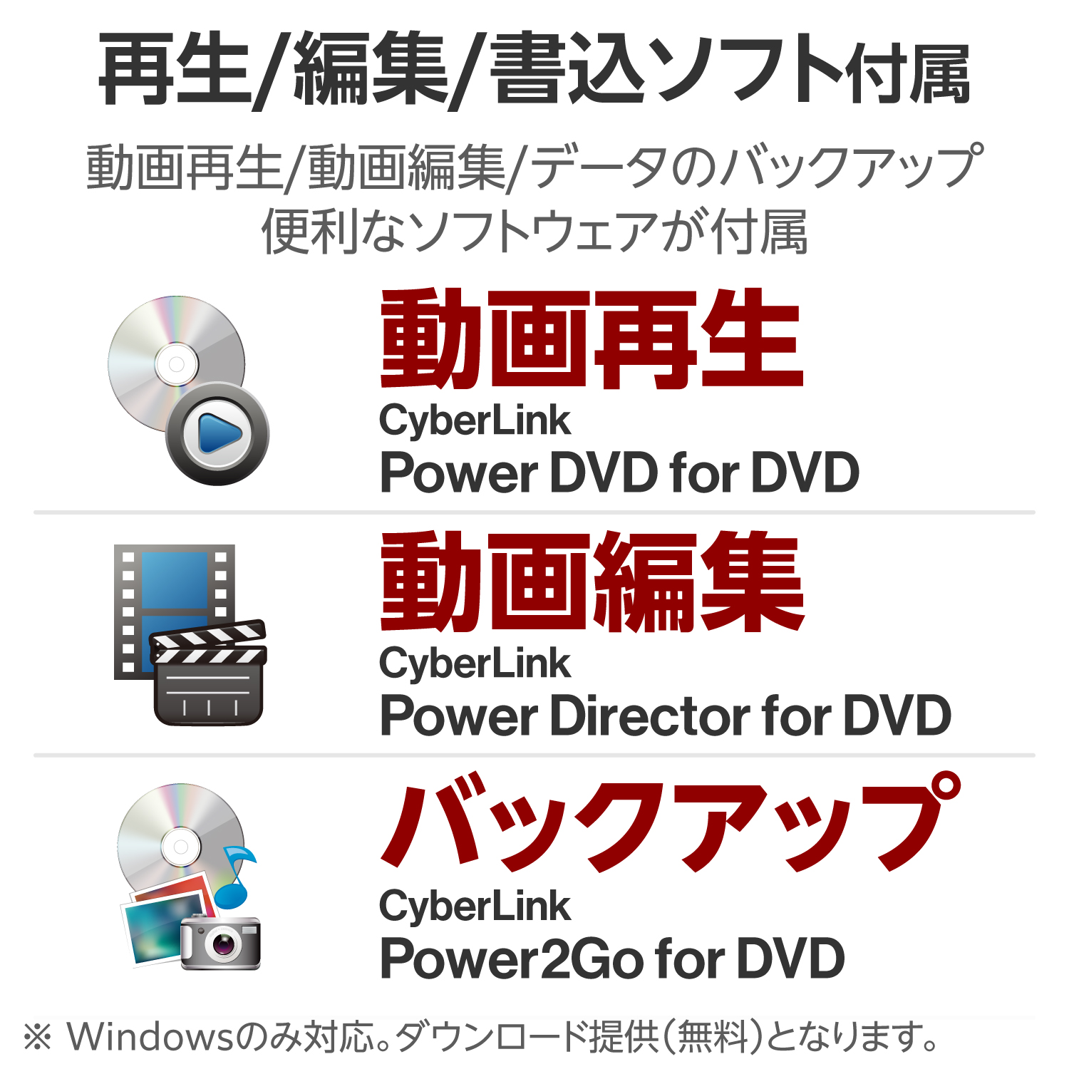 USB Type-C対応ポータブルDVD | エレコムダイレクトショップ本店はPC