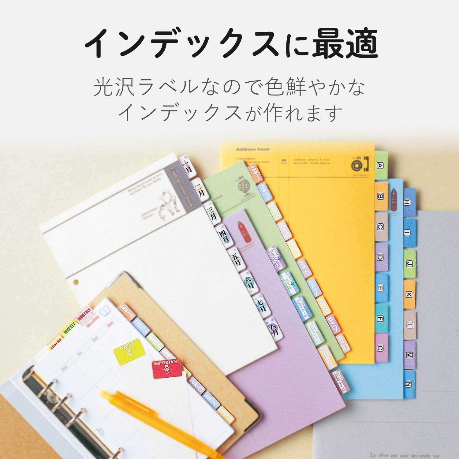 なまえラベル＜インデックス用・中＞ | エレコムダイレクトショップ