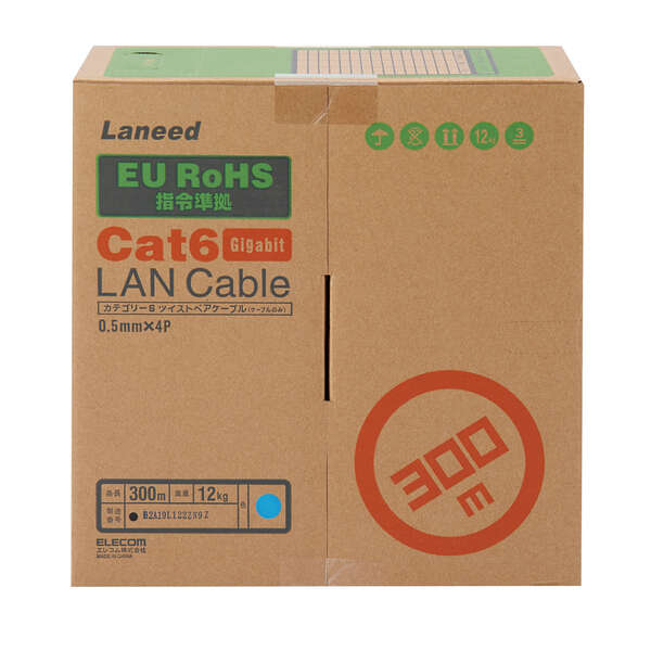 Cat6 LANケーブル(自作用・長尺) | エレコムダイレクトショップ本店は