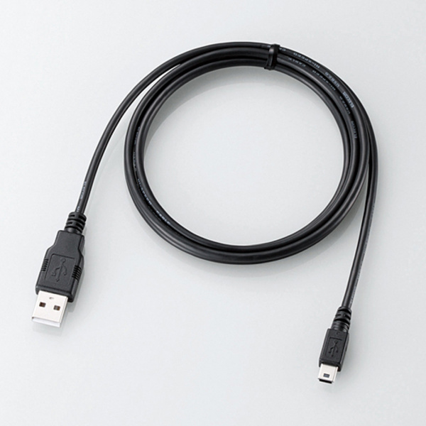 USB2.0ケーブル(A－mini-Bタイプ) | エレコムダイレクトショップ本店は