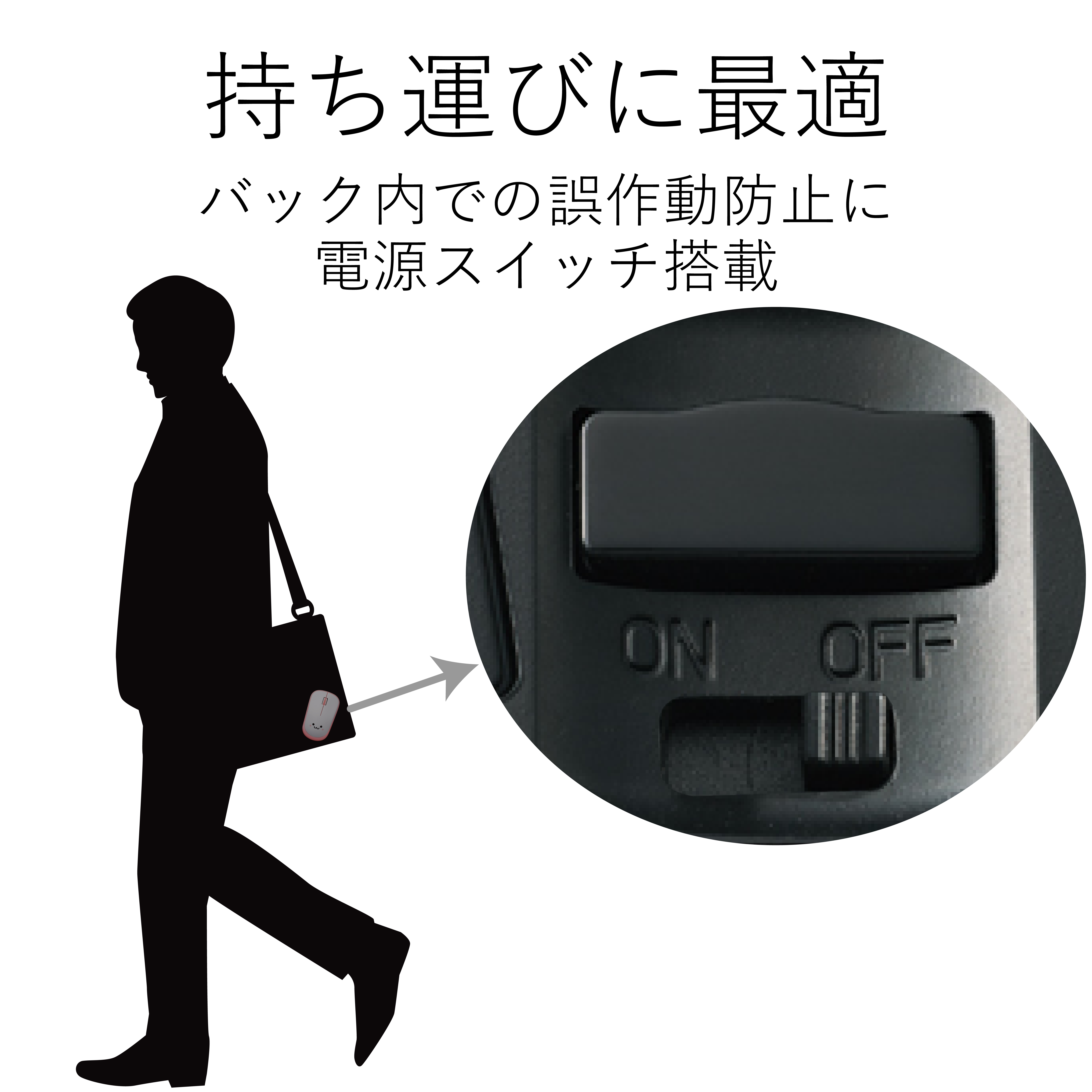 無線IRマウス(3ボタン) | エレコムダイレクトショップ本店はPC周辺機器