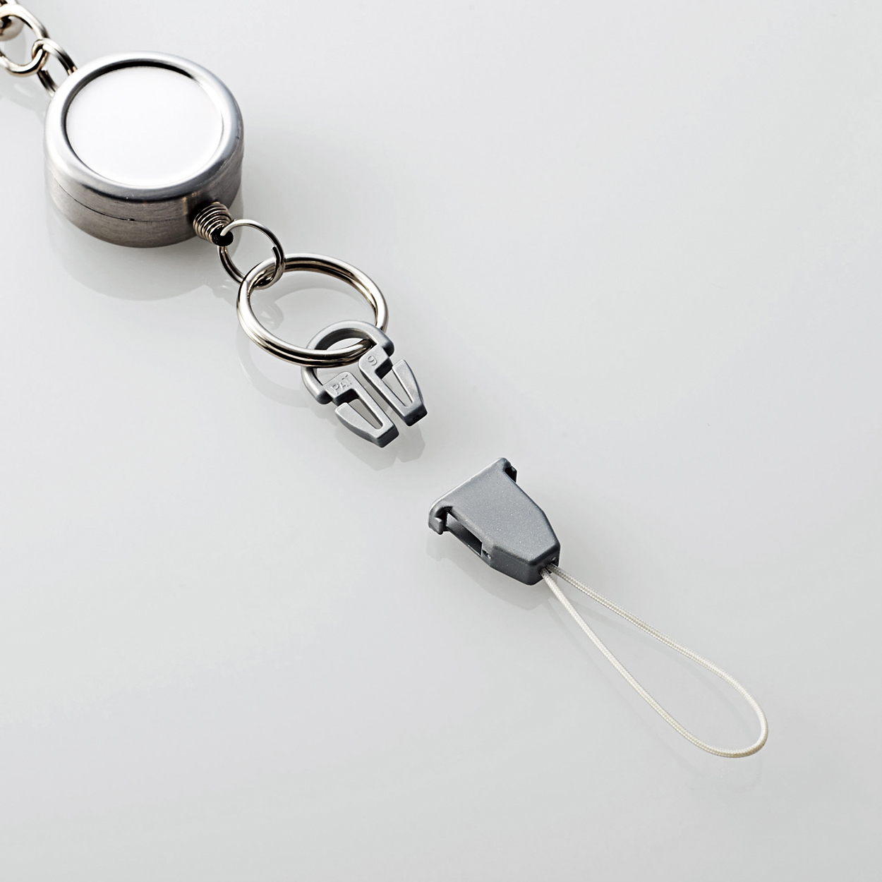 スマートフォン用コードリールストラップ(フック) | エレコム