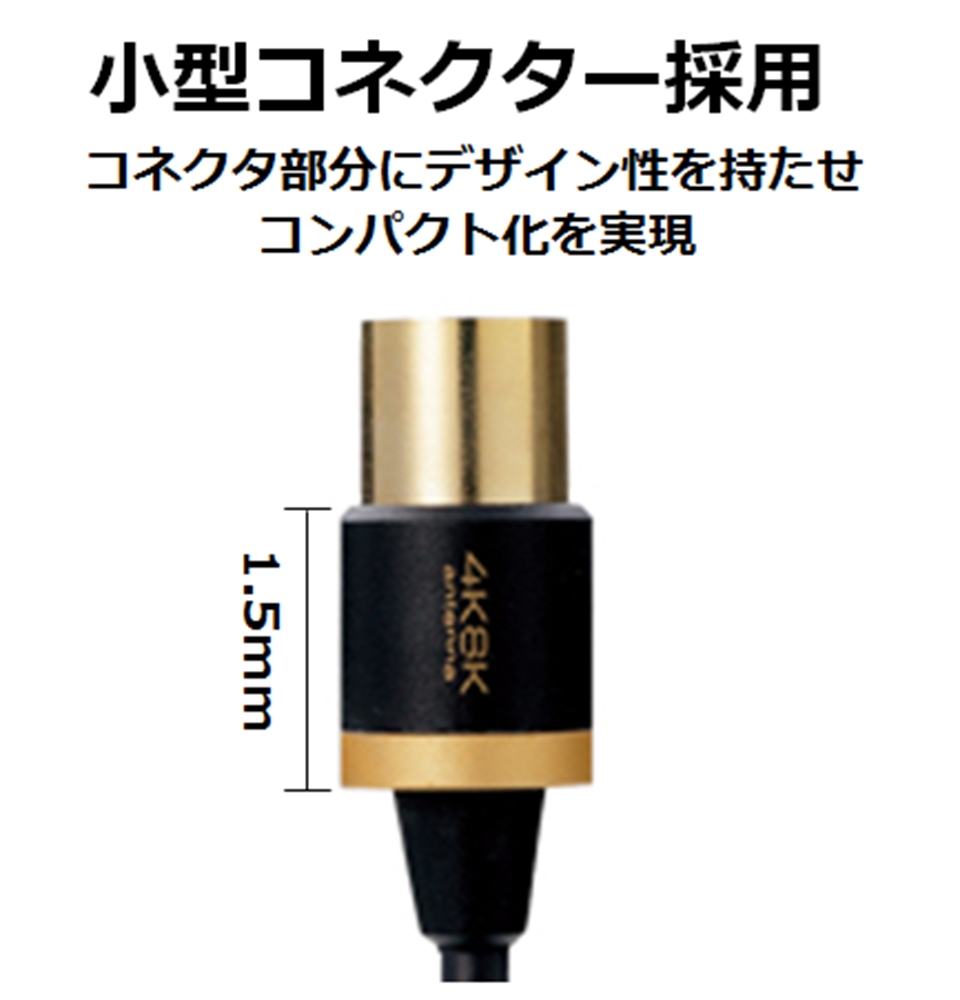 4K8K対応TV用アンテナケーブル | エレコムダイレクトショップ本店はPC