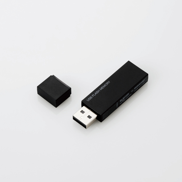 キャップ式USBメモリ(ブラック)16GB | エレコムダイレクトショップ本店はPC周辺機器メーカー「ELECOM」の直営通販サイト