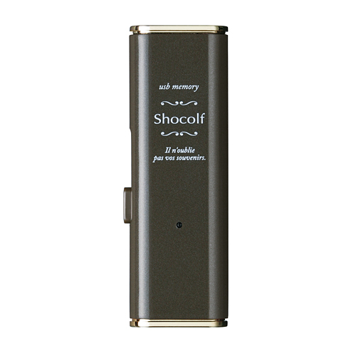 USB3.0対応スライド式USBメモリ「Shocolf」