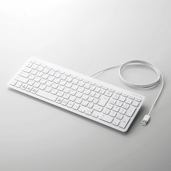 有線超薄型コンパクトキーボード | エレコムダイレクトショップ