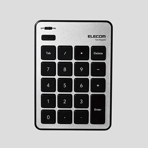 mac用Bluetooth(R)薄型テンキーパッド | エレコムダイレクトショップ