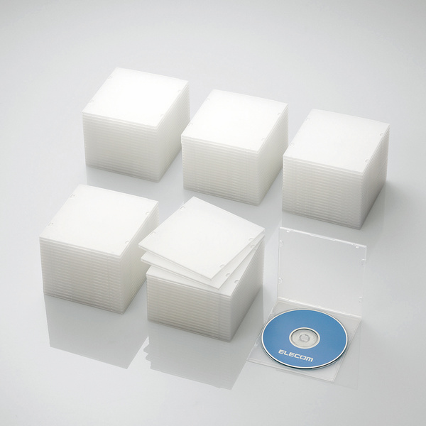Blu-ray/DVD/CDケース（スリム/PP/1枚収納） | エレコムダイレクト