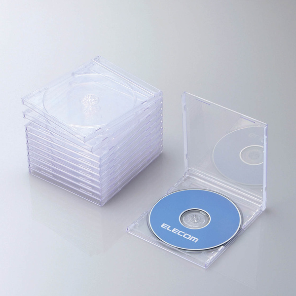 Blu-ray/DVD/CDケース（標準/PS/1枚収納） | エレコムダイレクト
