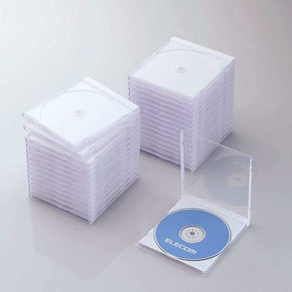 Blu-ray/DVD/CDケース（標準/PS/1枚収納） | エレコムダイレクト 