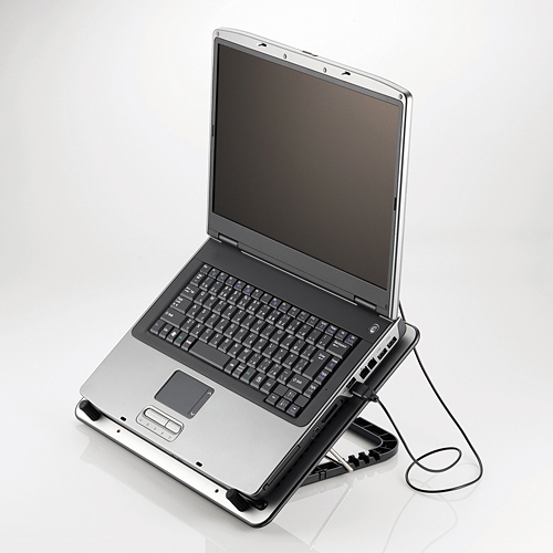 ノートPC用クーラー（角度調節・強冷タイプ） | エレコムダイレクト