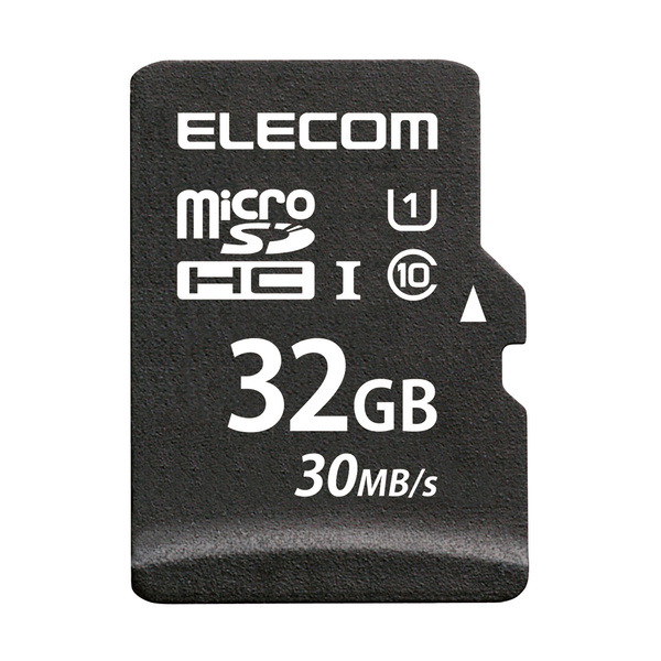 【珍品エラー】フィラーカード　Mマーク　黒 データ復旧microSDHCカード | エレコムダイレクトショップ本店は