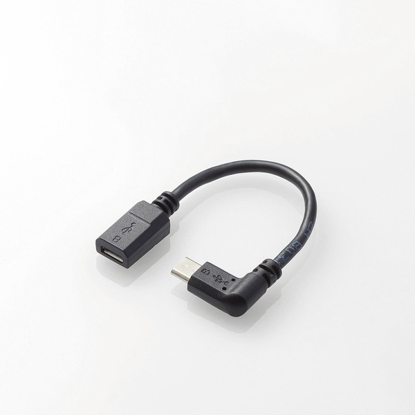 L字MicroUSB変換アダプタ | エレコムダイレクトショップ本店