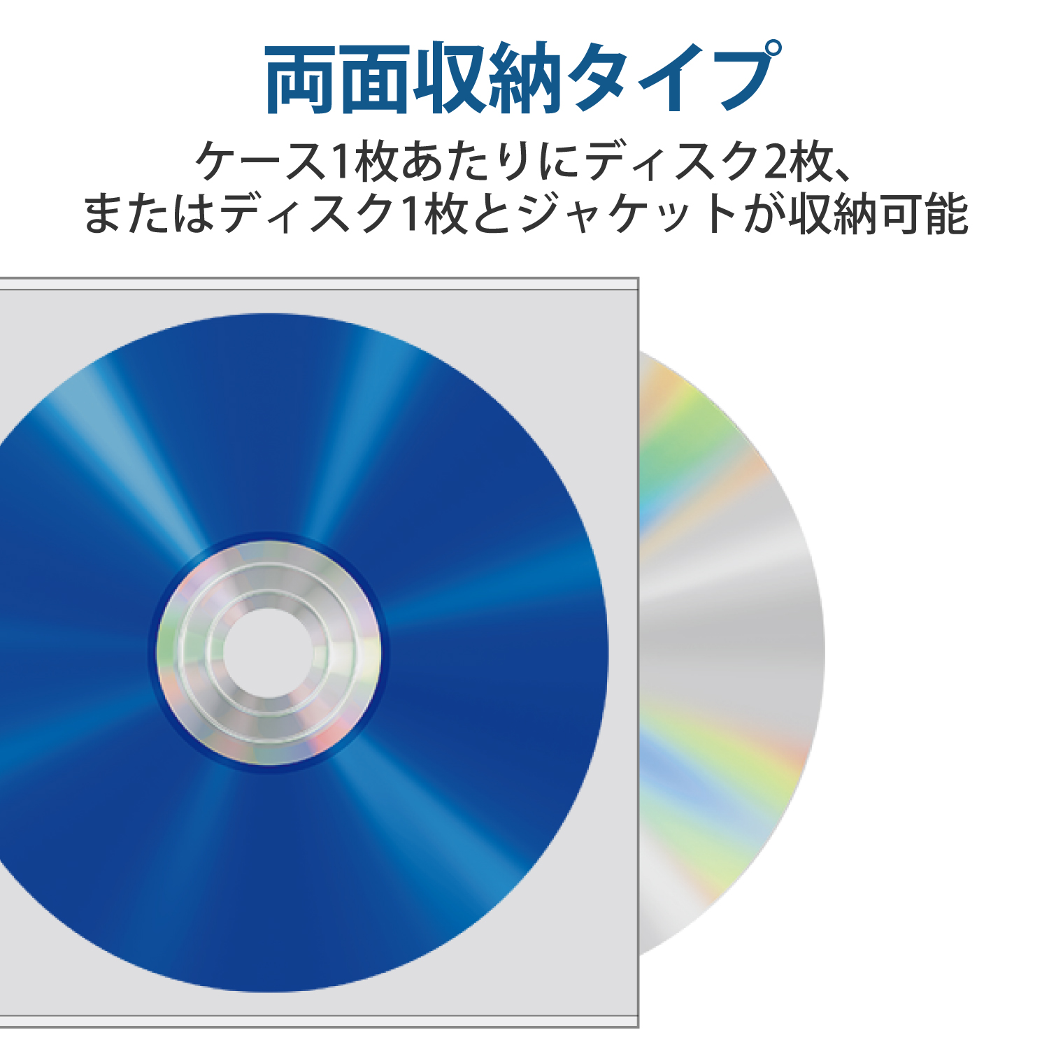 Blu－ray・CD・DVD対応不織布ケース スタンダード