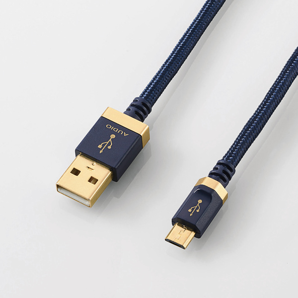 USB オーディオ用ケーブル　A to B 約1.5m Amazon.co.jp: オーディオファン miniUSBケーブル L字型 mini-B