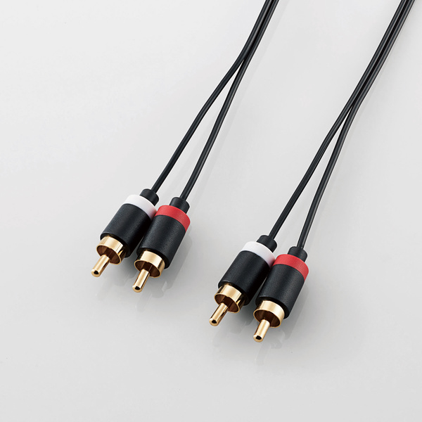 AUDIOケーブル(RCA×2) | エレコムダイレクトショップ本店はPC周辺機器