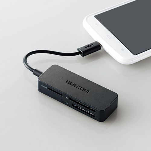 タブレット・スマホ専用メモリリーダライタ | エレコム