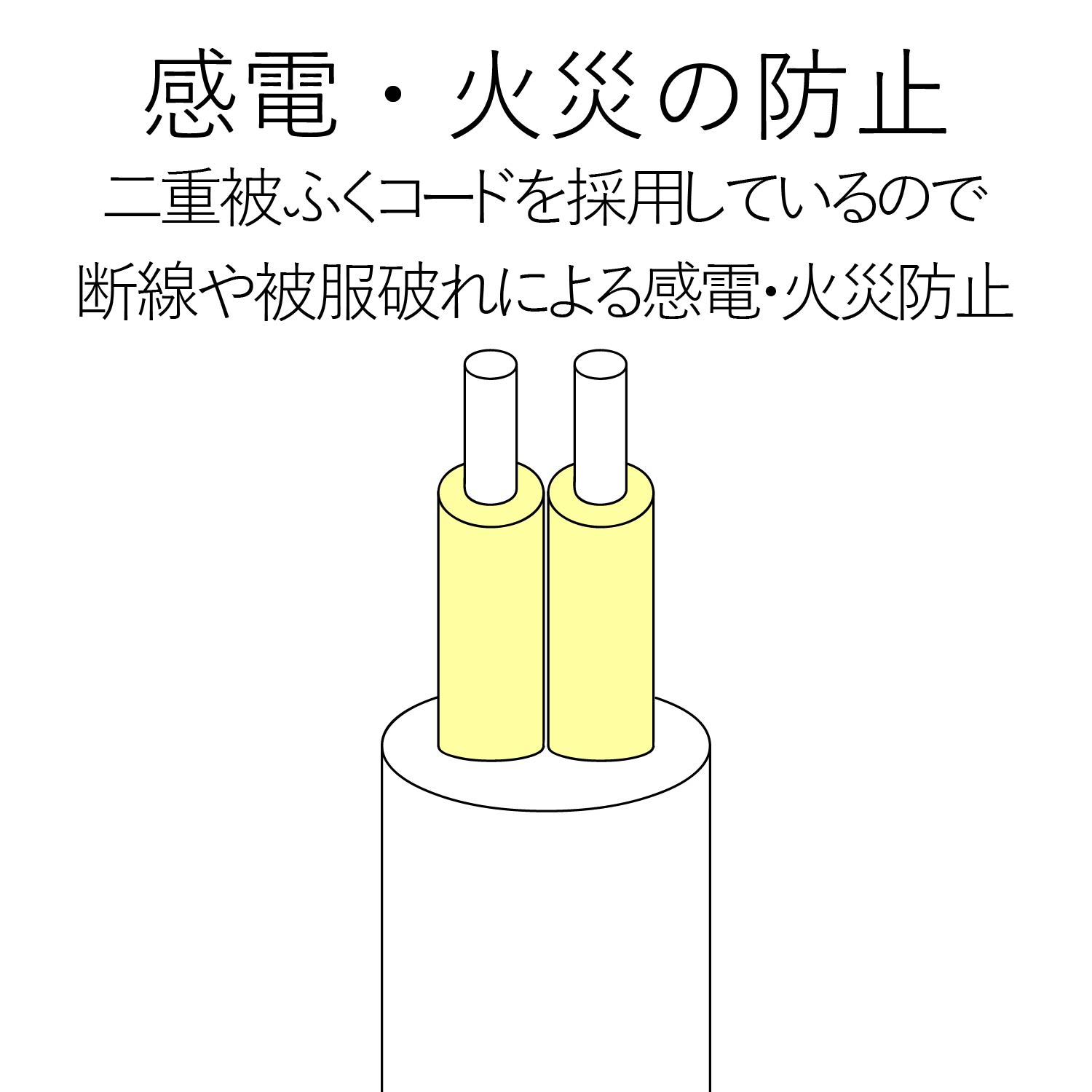 ACアダプタ用電源延長コード(1個口) | エレコムダイレクトショップ本店