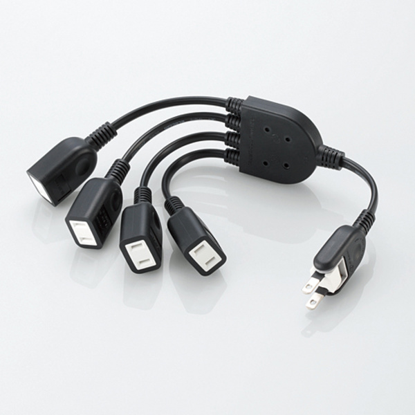 ACアダプタ用電源延長コード（4個口） | エレコムダイレクトショップ