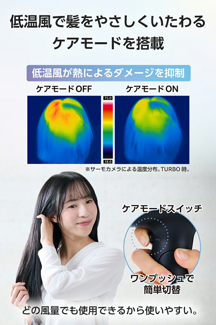 プロテクトイオン ヘアドライヤー | エレコムダイレクトショップ本店は