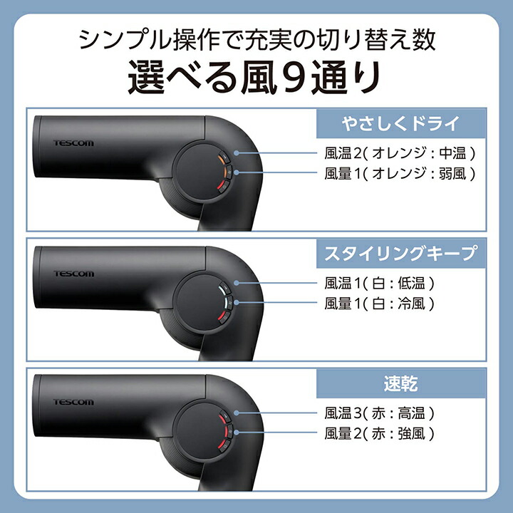 ヘアドライヤー ta プロテクトイオン ヘアドライヤー | エレコムダイレクトショップ