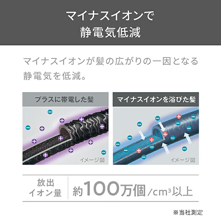 ADS T 105 ストレートヘアアイロン 青