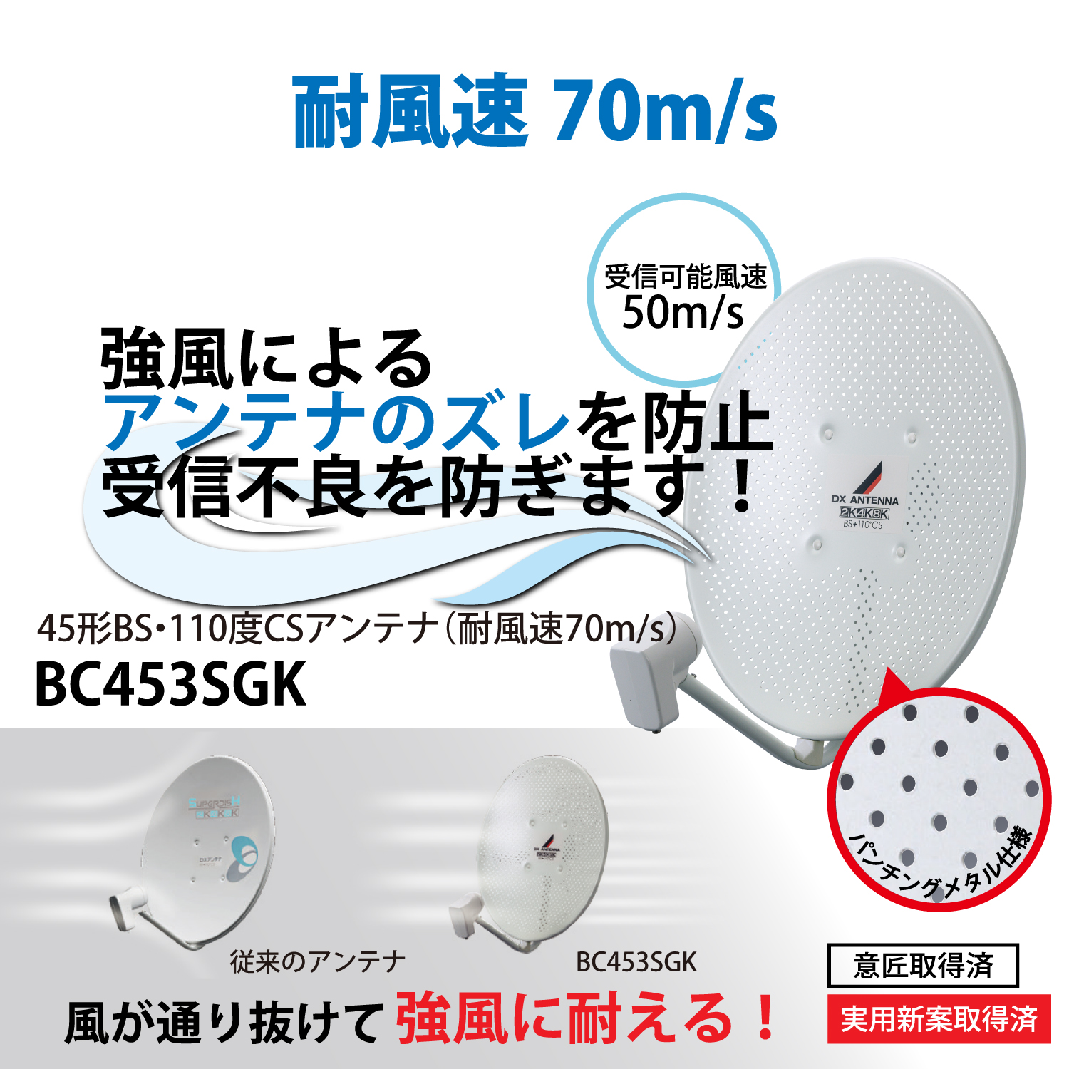 45形BS110度CSアンテナセット | エレコムダイレクトショップ本店はPC