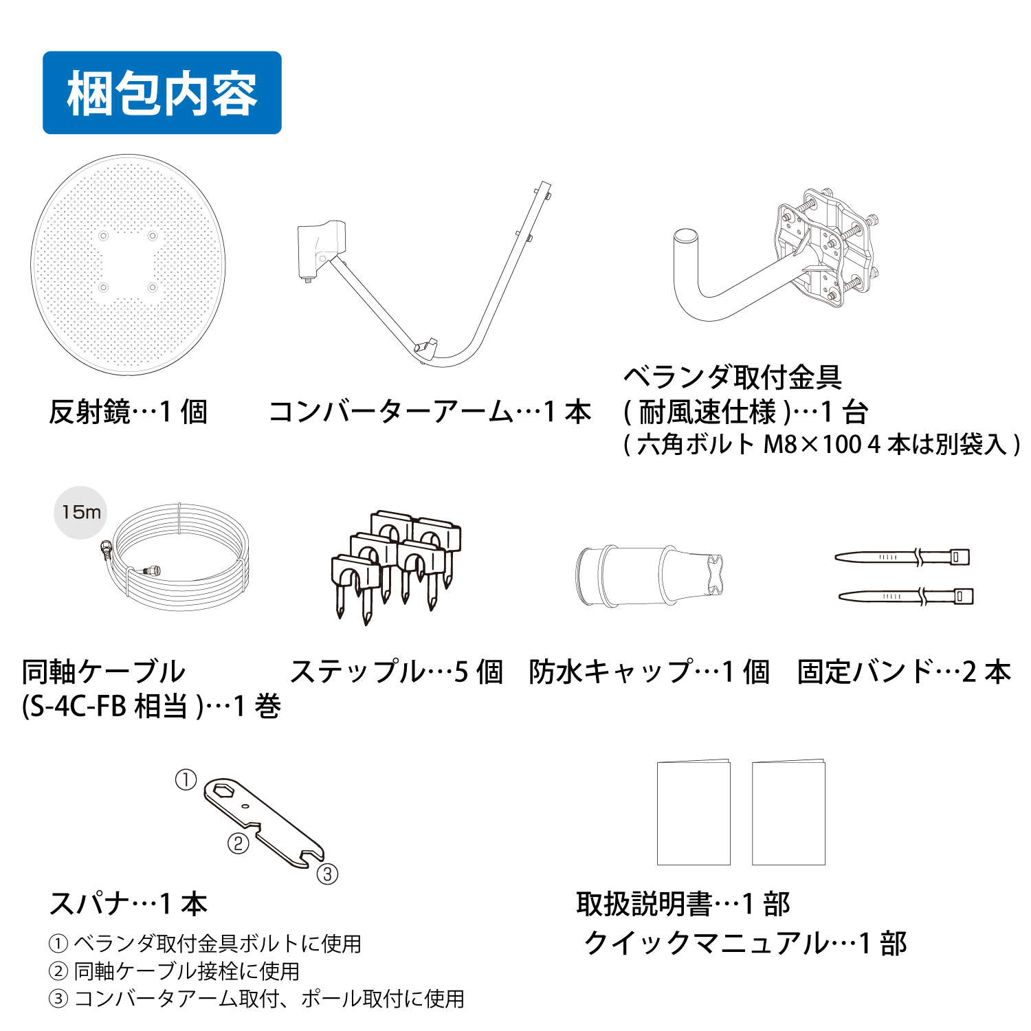 45形BS110度CSアンテナセット | エレコムダイレクトショップ本店はPC